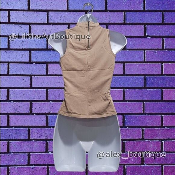 GUESS Mock Neck Tank(M002) -Size S for Women - Picture 4 of 8